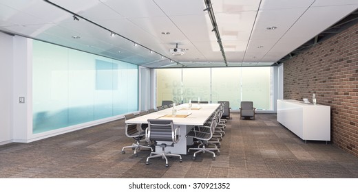 Conference Room. Meeting Room. Office Room. Illustration