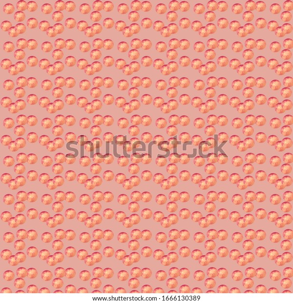 Confetti, bubbles - cover,
background. Watercolor dots (circles) isolated on orange
background. 
Design for backgrounds, wallpapers, covers and
packaging, wrapping
paper.