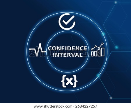 confidence interval concept.Confidence Interval shows the range within which a statistical estimate is expected to fall.