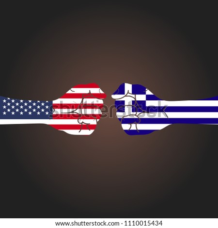 Conflict between countries: USA vs Greece