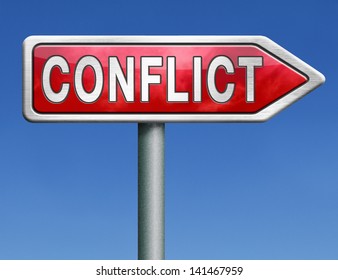 Conflict Management In Business At Work Or Between Couple With Different Interest Solve The Problem Zone And Find Resolution