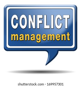 Conflict Management In Business At Work Or Between Couple With Different Interest Solve The Problem And Find Resolution