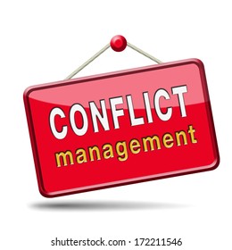 Conflict Management In Business At Work Or Between Couple With Different Interest Solve The Problem And Find Resolution