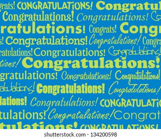 Congratulations Grouped Collection Different Congratulations Text Stock ...