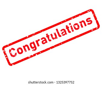 Congratulations Stamp Images, Stock Photos & Vectors | Shutterstock