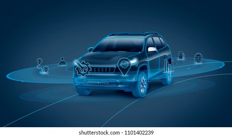 Connected Car And Internet Of Things