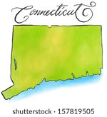 Connecticut map