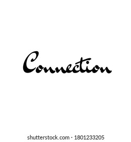 Connection text design for commercial use