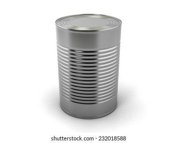 Conserved Food Can Isolated On White Stock Illustration 232018588 ...