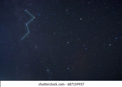 Constellation Cassiopeia