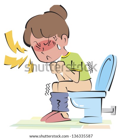 Constipation Stock Illustration 136335587 - Shutterstock