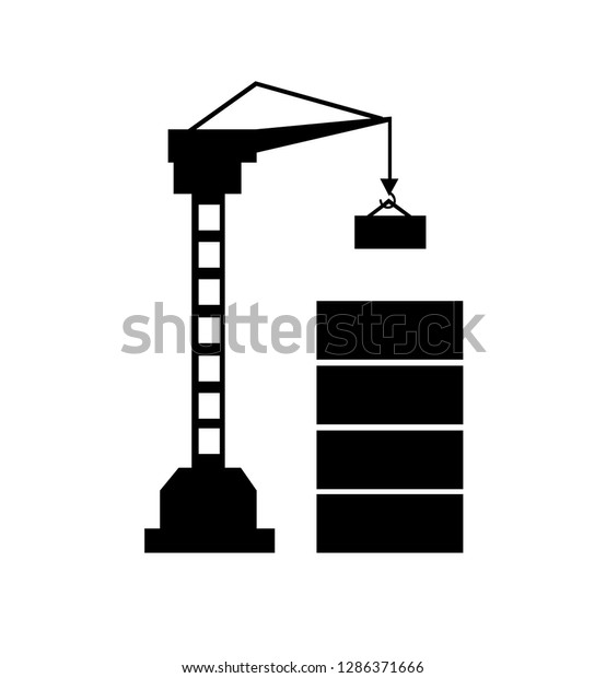 Construction Crane Single\
Icon