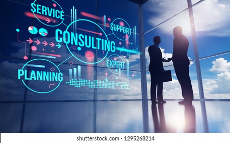 Consulting, agreement. Concept business vector illustration. 3D rendering - Powered by Shutterstock