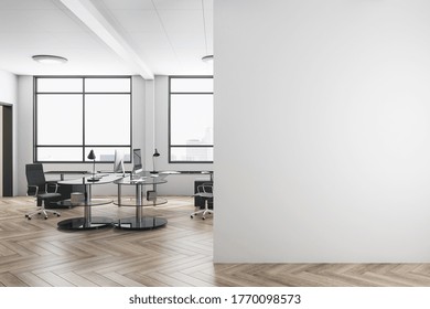 Blank Light Grey Wall Sunny Open Stock Illustration 1922849108