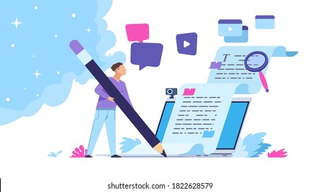 1,775 Content writer banner Images, Stock Photos & Vectors | Shutterstock