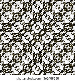 Continuous Metal Chain Pattern Stock Illustration 361489538 | Shutterstock