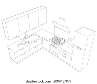 1,348 Kitchen Counter Cooking Perspective Images, Stock Photos ...