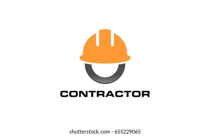 Contractor Logo Stock Illustration 655229065 | Shutterstock