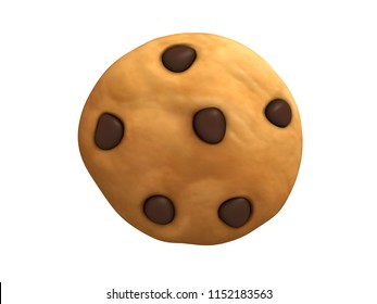  Cookie In 3D Rendering.