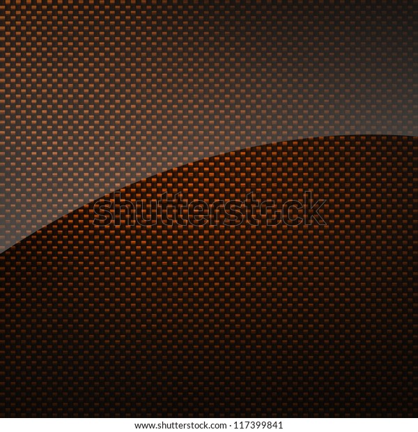 Copper glossy\
carbon fiber background or\
texture