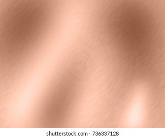 Copper Metal Brushed Background