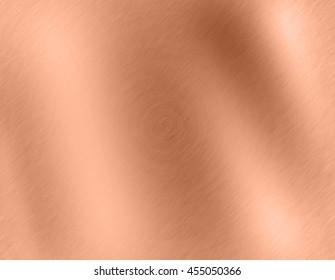 Copper Metal Brushed Background Or Texture