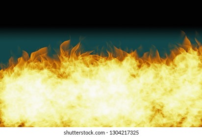 copy space fire background
