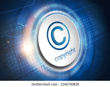 Copyright Symbol Illustration Stock Illustration 1246750828 | Shutterstock