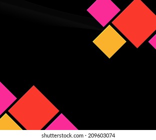 Copyspace Black Background