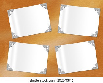 Copyspace Paper Indicating Copy-Space Bordering And Framing