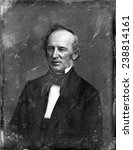 Cornelius Vanderbilt. Half plate daguerreotype ca. 1844-1860