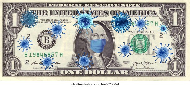 Coronavirus (COVID-19) Quarantine Dolar Economy Money