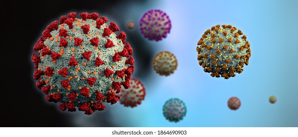 Fondo del Virus Coronavirus