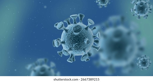 The coronavirus under the microscope