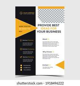 Corporate Business Flyer Design Template