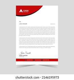 Corporate Letterhead  Design, Modern Letterhead Template - Powered by Shutterstock