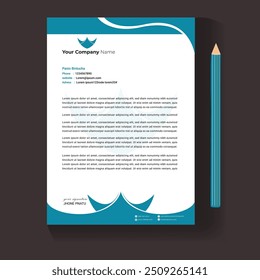 corporate modern letterhead design template .creative modern letter head design template for your project. letterhead, letter head, Business letterhead design. - Powered by Shutterstock