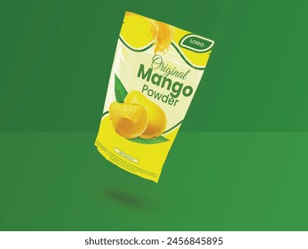 corporate pouch packaging design template
