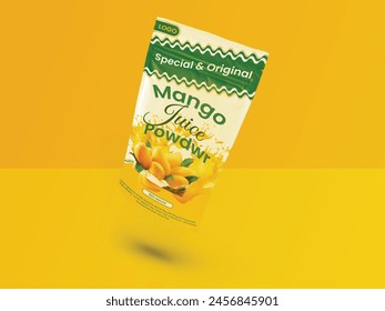 corporate pouch packaging design template