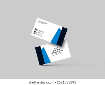 Corporate-Real-Estate-Business-Card-Design, Business Card, Print Template, Brand Identity, Visiting Card, Creative Design, Simple, Minimal, Luxury, Elegant, Stationary, Modern, Corporate, Real Estate  - Powered by Shutterstock