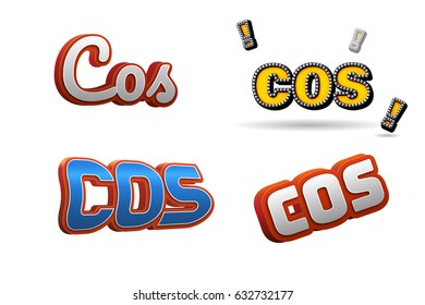 79 Logo cos Stock Illustrations, Images & Vectors | Shutterstock