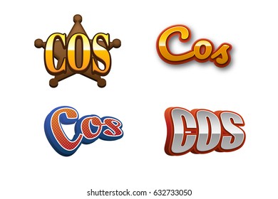 79 Logo cos Stock Illustrations, Images & Vectors | Shutterstock
