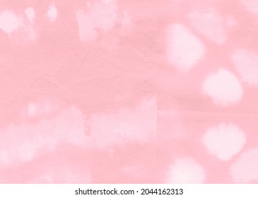 Cosmetic Concept. Dirty Art Illustration. Soft Pink Color. White Cosmetic Style. Rose White Japanese Painting. Hand Painting Fabric. Soft Smoke Design. Watercolor Background.