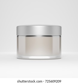 Cosmetic Jar - 3d Illustration