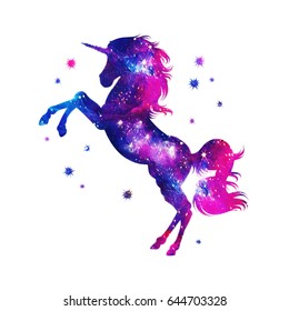 Cosmic Unicorn, Fantasy, Stars