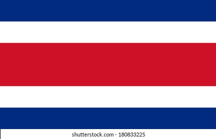 Costa Rican Flag