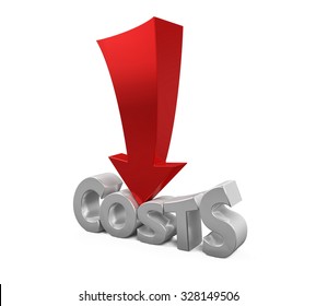 Costs Reduction Concept