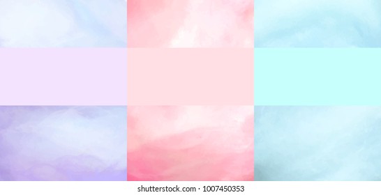 Cotton Candy Backgrounds Purple Pink Blue Stock Illustration 1007450353 Shutterstock