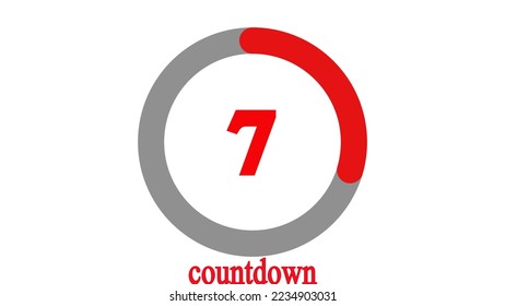 Countdown from 0 to 100 with a black background animation 