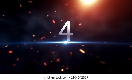 Countdown Motiongraphic 10 to 0. Countdown Start. Amazing countdown animation. Ready for race, event, party. Technological Countdown Intro.